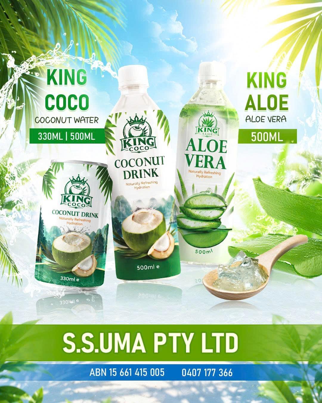 King Coco and King Aloe products