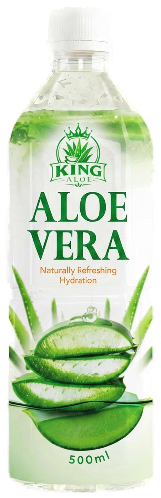 King Aloe vera drink bottle