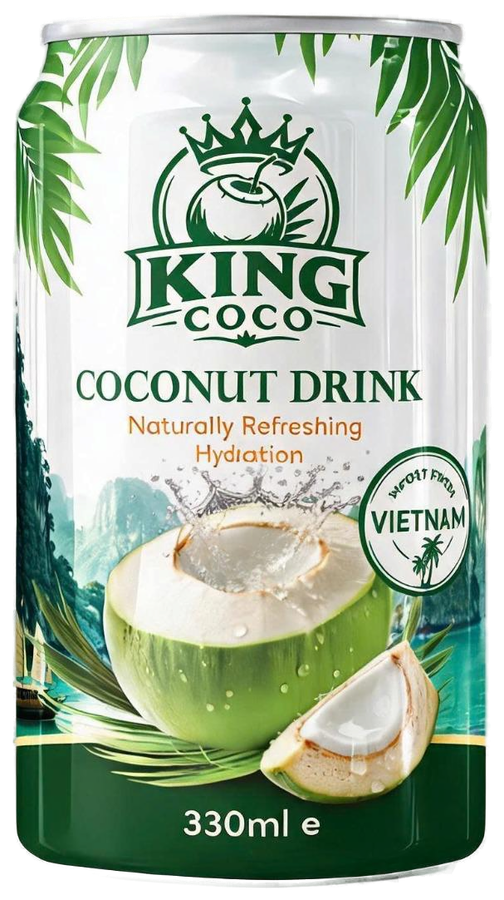 King Coco coconut water can